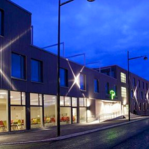 Welltec fasadeplater - Brattøra P Hotell - Alunor metall